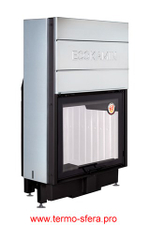 Каминная топка Экокамин ВЕГА 800 P подовое горение принтинг