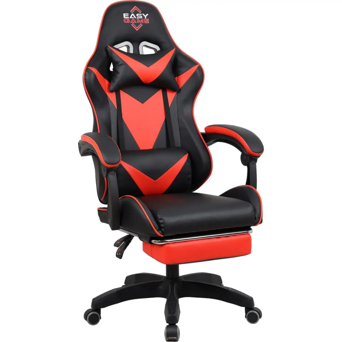 Кресло BN_SH_Easy Game 531 черный/красный кожзам/пластик