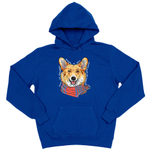 Толстовка "Корги любит тебя больше себя"