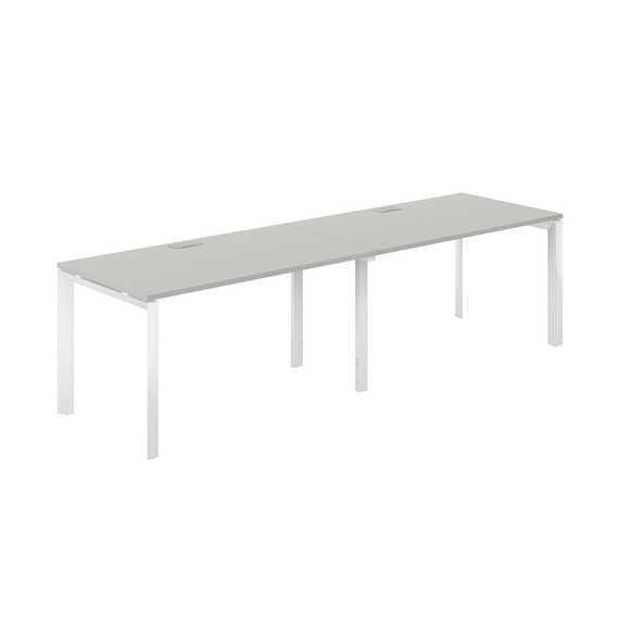 Рабочая станция Призма s-b-s 2800х800х750 П‑образный каркас PR.226