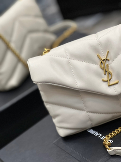 Saint Laurent Loulou Puffer Bag 23 cm