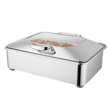 Мармит электрический 8,5 л 1/1*65 с откидной крышкой и окном   SUNNEX