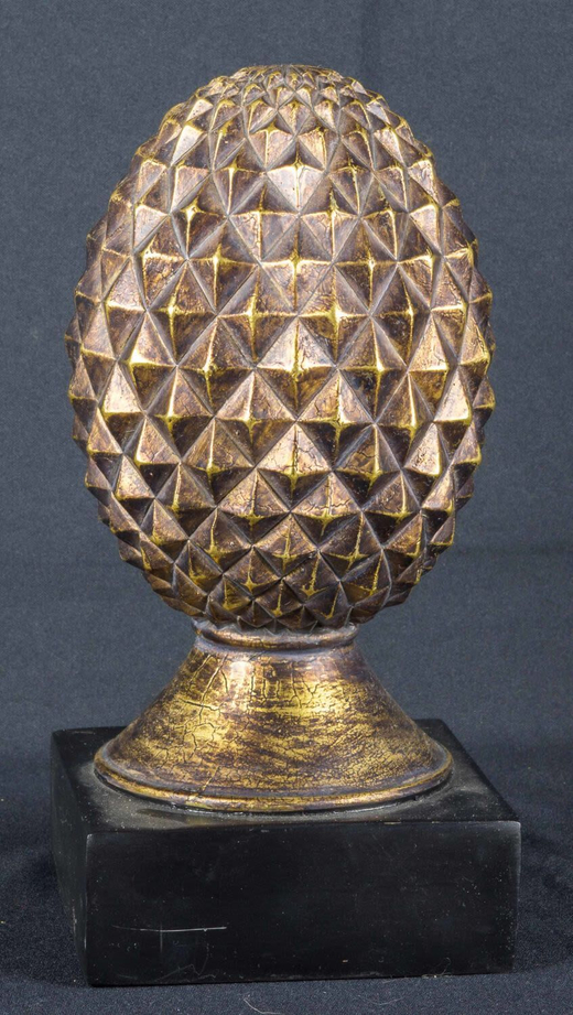 Декоративные шишки.  США. Maitlan. Композитный материал, краска. 1990-е. h-27 см