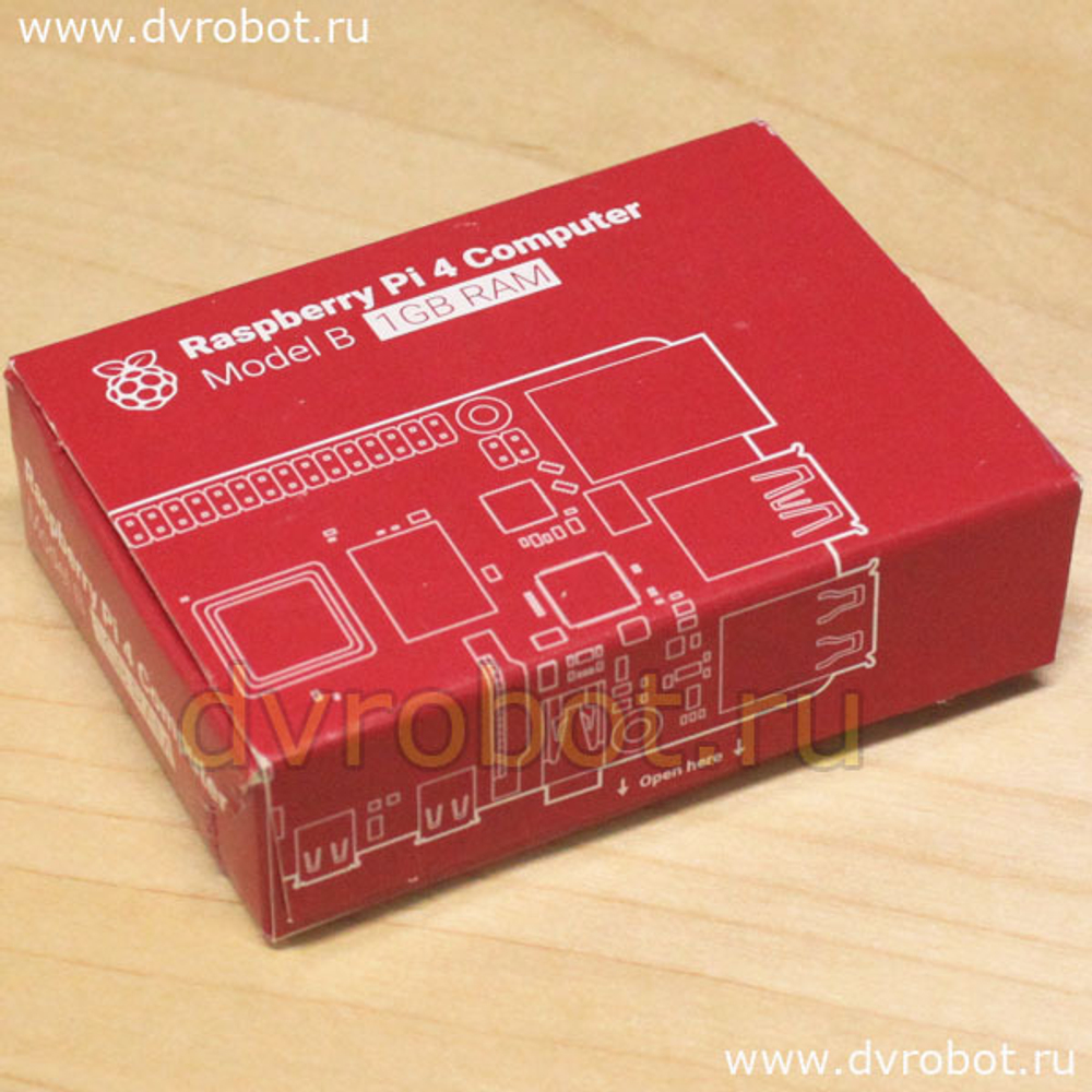 Компьютер Raspberry Pi 4 Model B 1ГБ