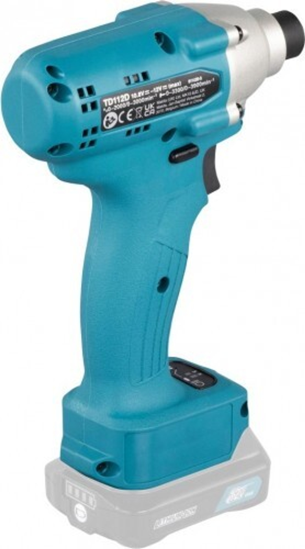 Шуруповерт аккумуляторный MAKITA TD112DMZ CXT 12В BL ударный, бесщет., без АКБ и З/У