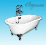 Ванна чугунная Elegansa Gretta V0000047 170x75 белая