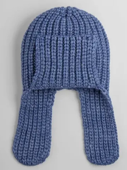 Шапка ушанка детская демисезонная