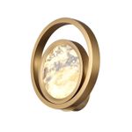 Настенный светильник Moon Light 1A ant.brass