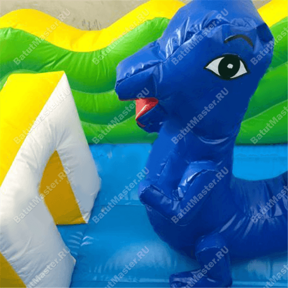 Большой надувной батут "Средневековье" 9*9*5 м