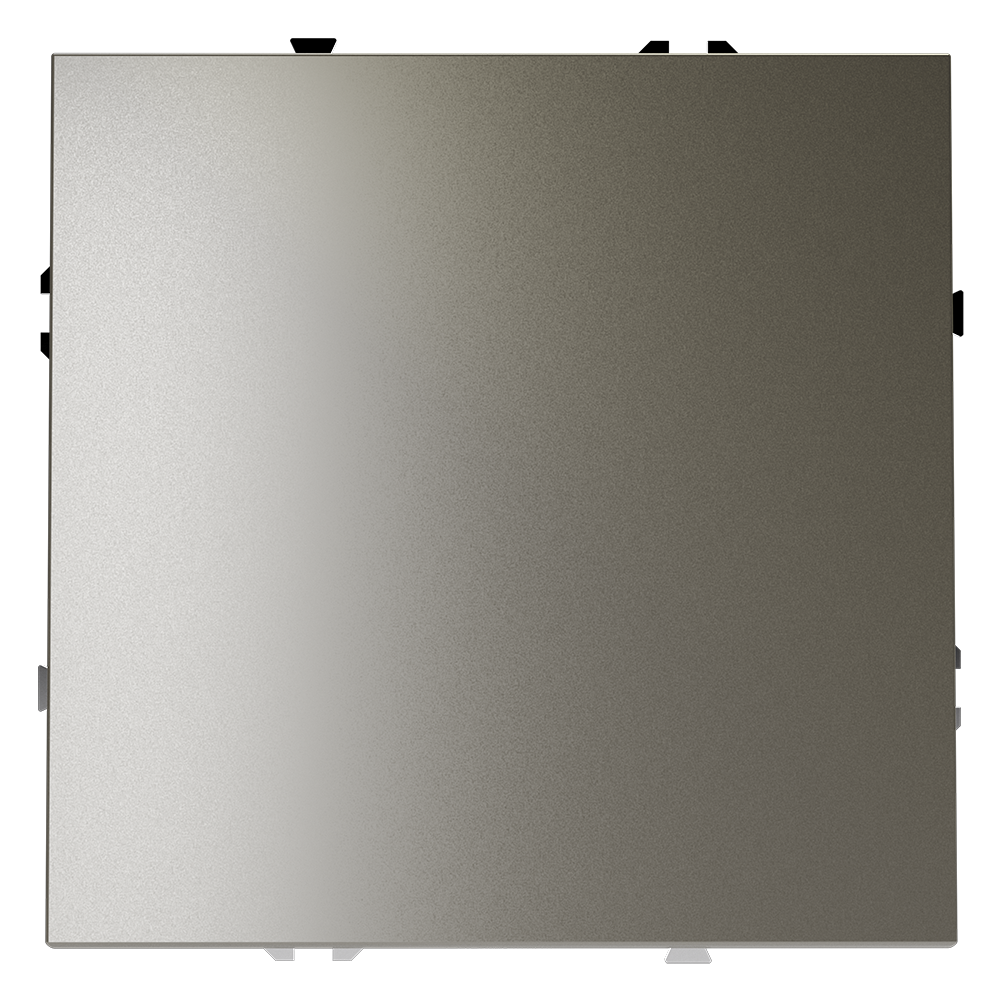 Проходной переключатель встраиваемый VOLTUM S70 одноклавишный 10А, (шелк)