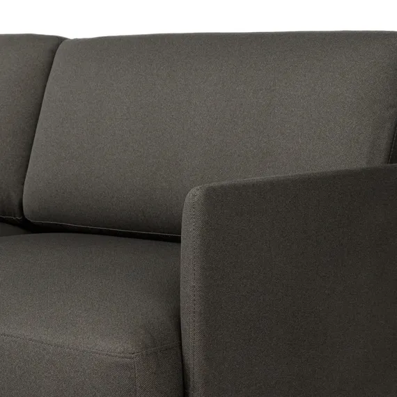 Двухместный диван Bebe 185 см, черный