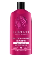 LORENTI Шампунь для волос COLLAGEN & BIOTIN 630мл