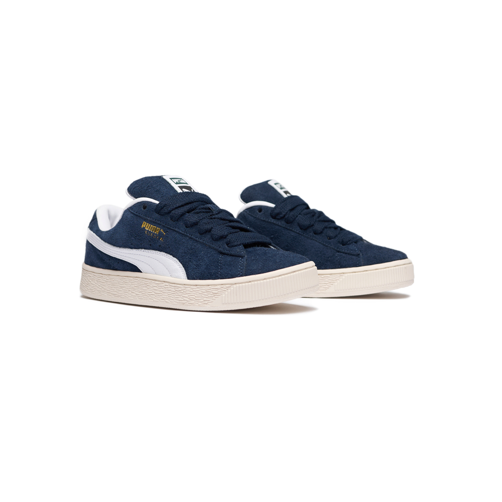 Кроссовки Puma Suede XL Hairy "Club Navy Frosted Ivory"