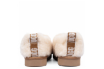Ugg Hailey Fluff Slippers Natural