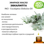 Эфирное масло эвкалипта / Eucalyptus Globulus Oil
