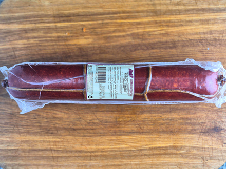 Колбаса "Говяжья" полукопченая Ломоносовский МК