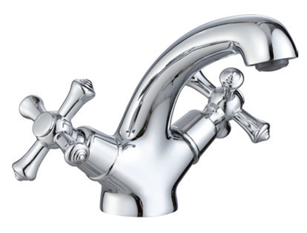 210111 Смеситель 2-руч. для раковины (ЛИТОЙ) ViEiR (10/1шт)