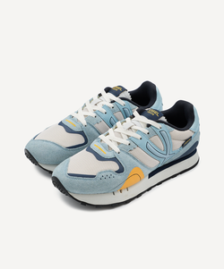 Кроссовки спортивные Fiesta, голубой/желтый