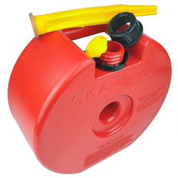 Канистра в запасное колесо GKA H3 4л красный