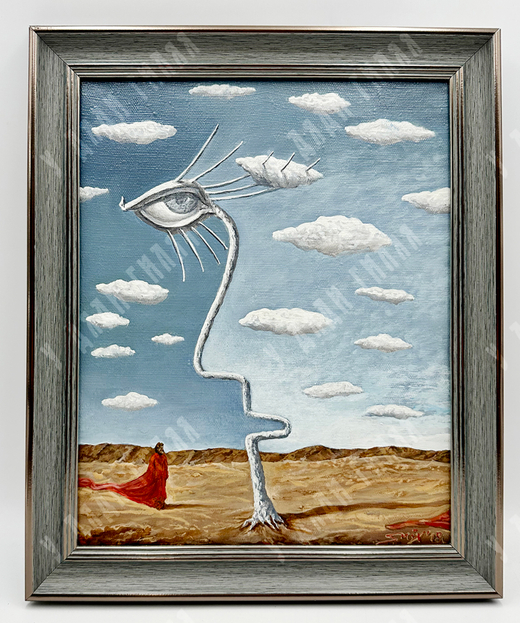 Серебряков М. Н. Полдень. Профиль. Холст, масло.