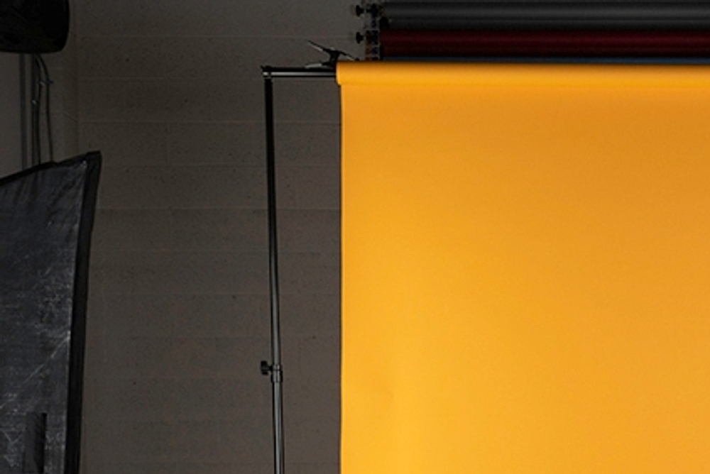 E-IMAGE SBP10 Background paper (2.72*10M) 35 Yellow orange Фон бумажный, желто-оранжевый