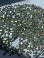 Стразы холодной фиксации стекло Crystal AB ss20