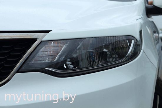 Реснички на фары для Kia Rio III