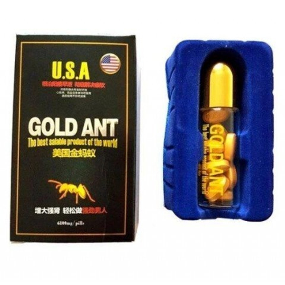 Мужской возбудитель "GOLD ANT USA" 10 табл.