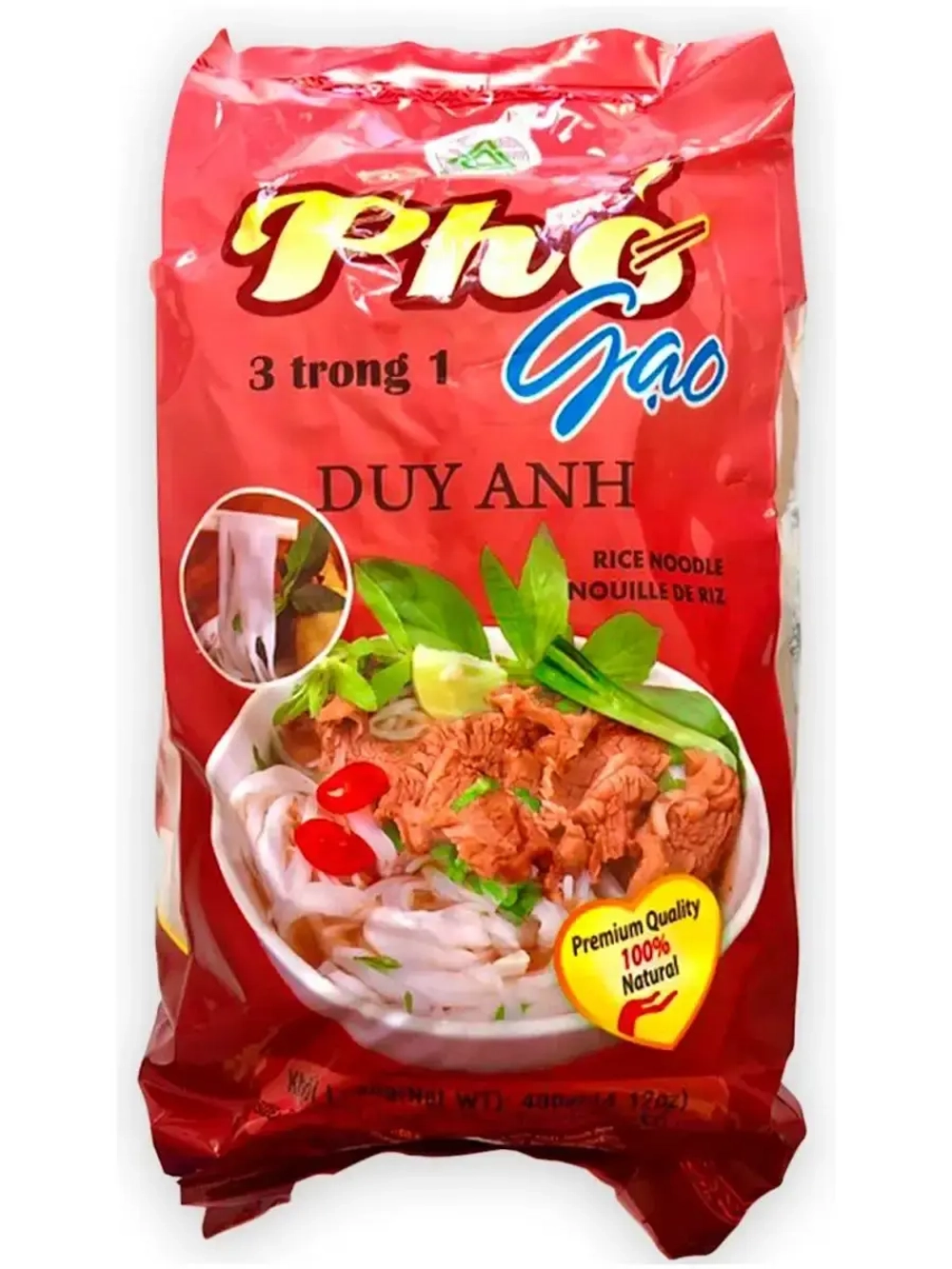 Рисовая лапша 10 мм 400 г DUY ANH -2 штуки