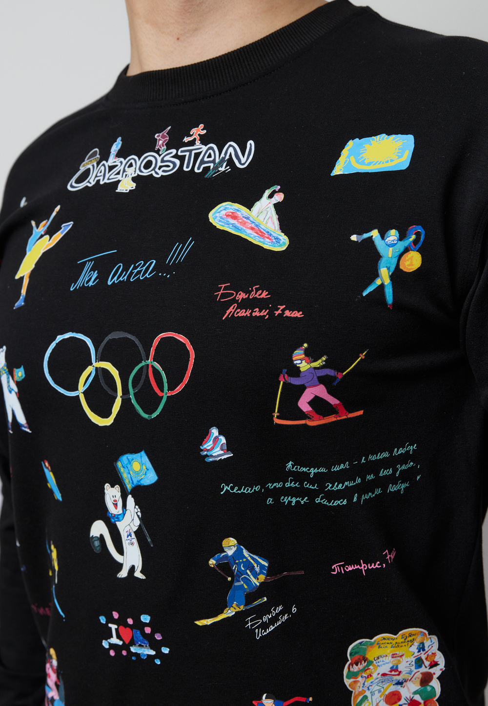 Свитшот OLYMPIC CHILD BLACK