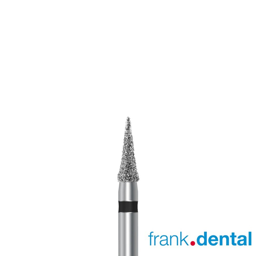 Бор алмазный черный Frank Dental типа FG - D.392.021.SG.FG