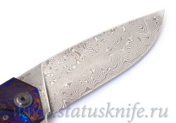 Нож Чебуркова Касатка Whale Custom тимаскус дамаскфотография - 6