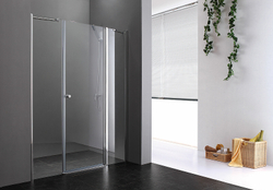 Душевая дверь Cezares Elena 160 ELENA-W-B-13-40+60/60-C-Cr профиль Хром стекло прозрачное