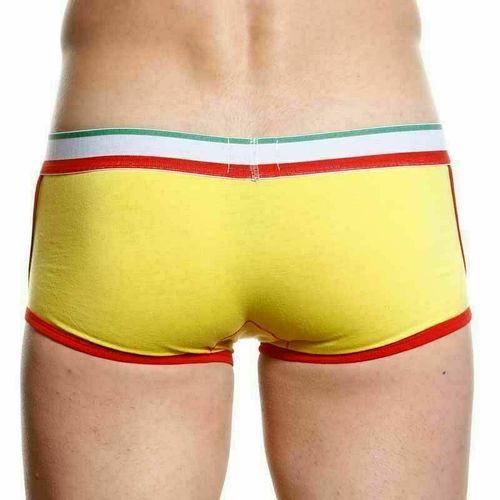 Мужские трусы хипсы желтые Ferrari Yellow