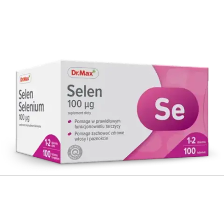 Диетическая добавка "Селен Доктор Макс", 100 таблеток