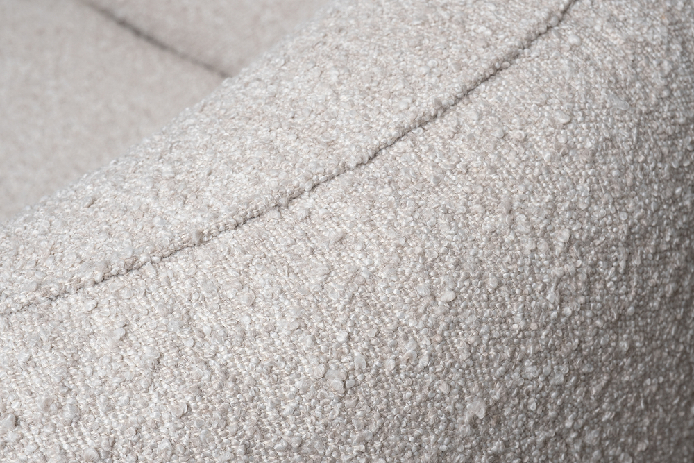 Кресло дизайнерское 92х82х69см Garda Decor Toulon бежевое букле