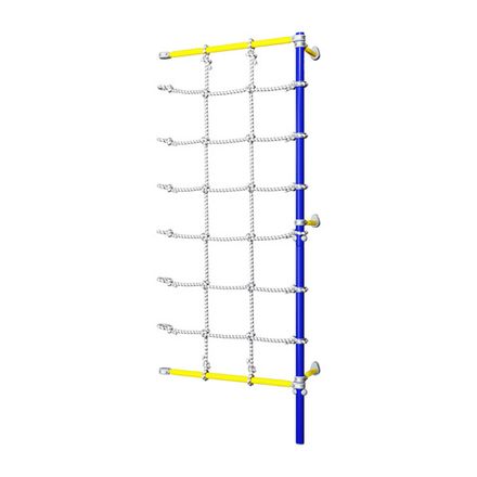 ROMANA Dop7 Комплект с канатным лазом пристенный (синяя слива)