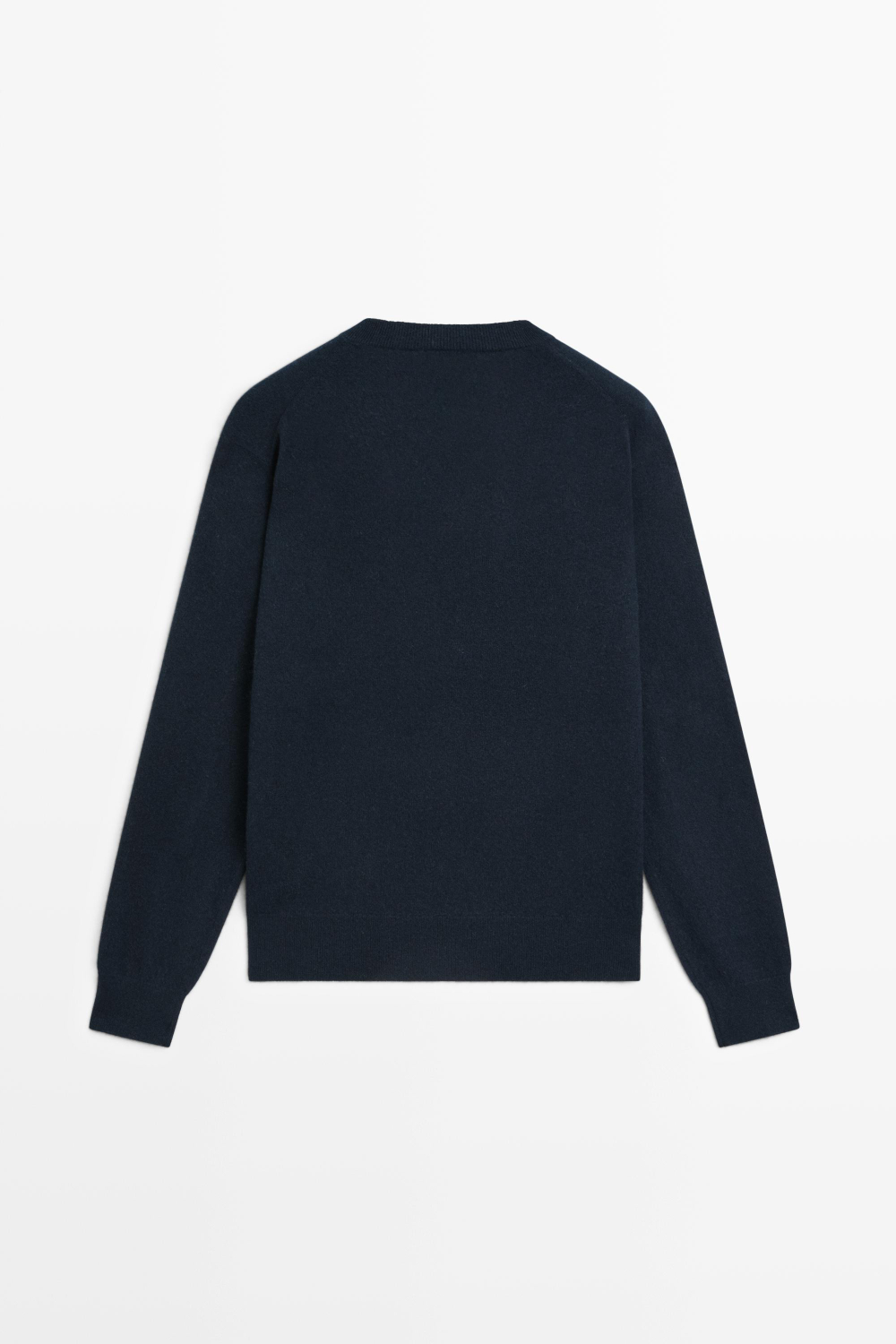 Massimo Dutti Свитер из 100% кашемира, глубокий синий