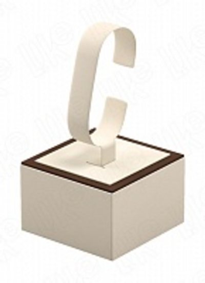 Подставка для часов/вертикальная скоба 20 мм./накладка/квадратное основание