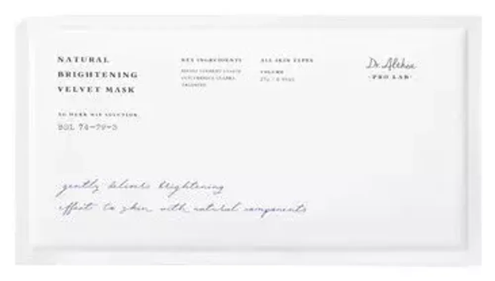 Тканевая маска для лица Dr.Althea Natural Brightening Velvet Mask