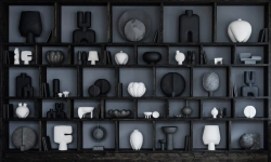 Ваза 101 Copenhagen Bloom Vase, Mini, Dark Grey, темно-серый