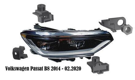 Кронштейн фары Volkswagen Passat B8 2014-2020