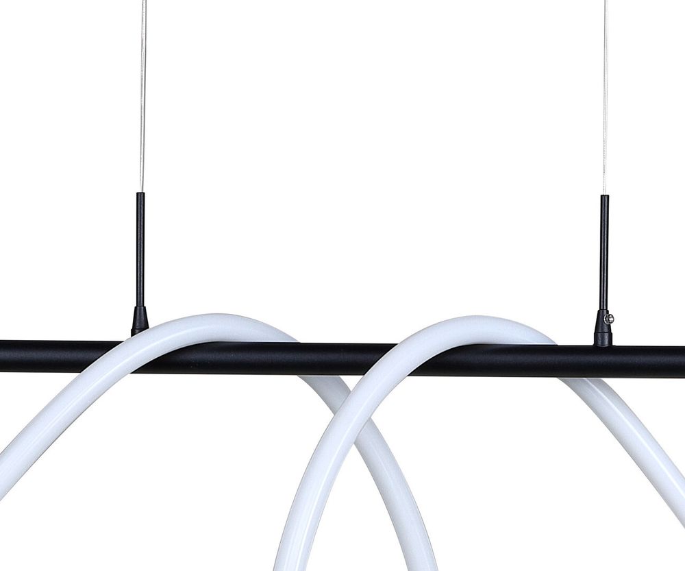 Kink Light 08041,19(4000K) Подвес димм.Далия черный Led 72W