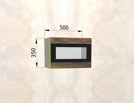 Лофт Дуб бурый ПГСФ 500