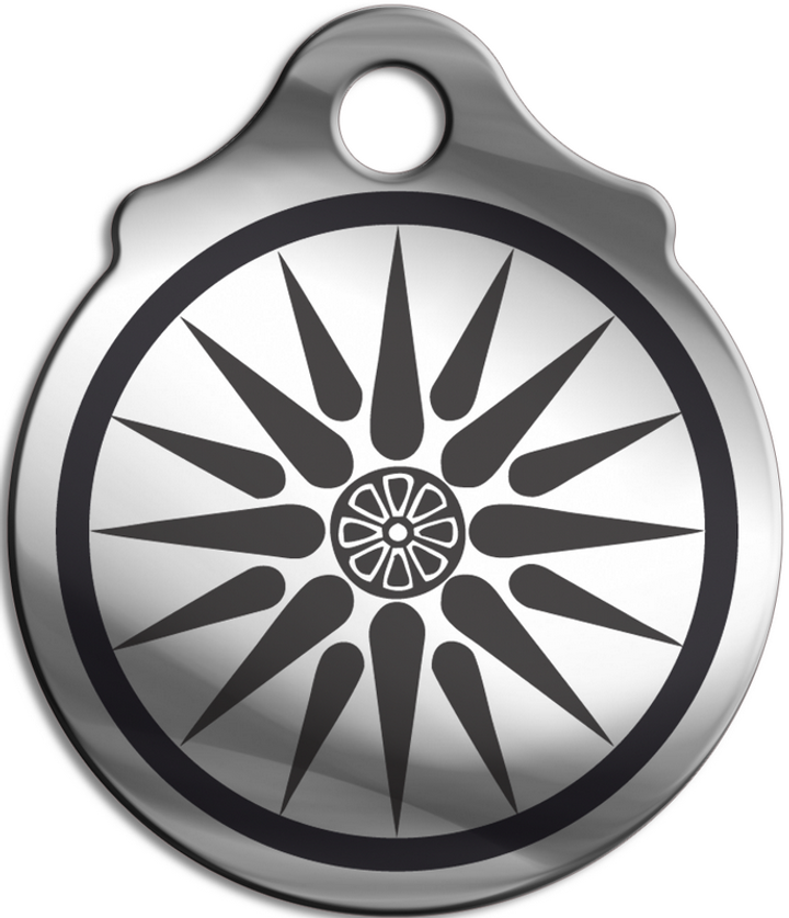 Амулет Мое Солнышко № 03 Вергинское Солнце, медицинская сталь