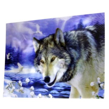 3D Картина Волк (801)