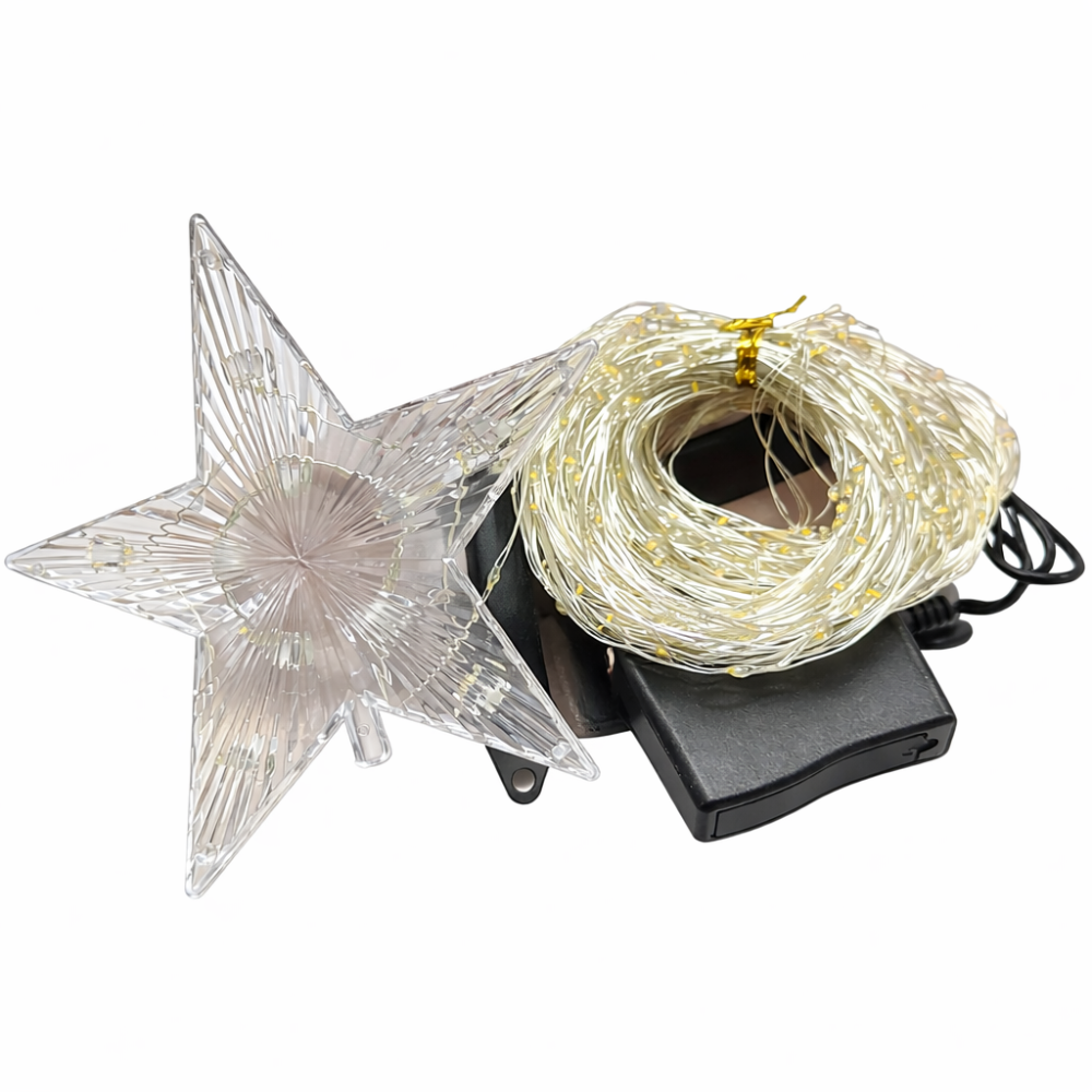 Гирлянда Роса со звездой 4 м