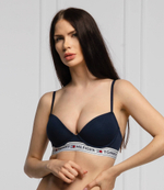 бюстгальтер Tommy Hilfiger - темно-синий(UW0UW00558)