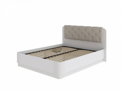 160-200 Кровать Wood Home Lite 1 с подъемным механизмом ЛДСП Бунратти/Антик (сосна)/Casa Бежевый