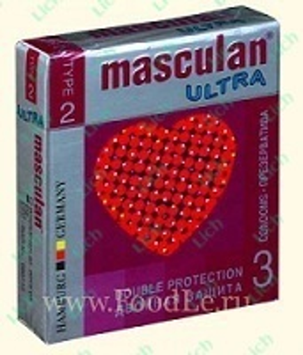 Презервативы Masculan Ultra двойная защита